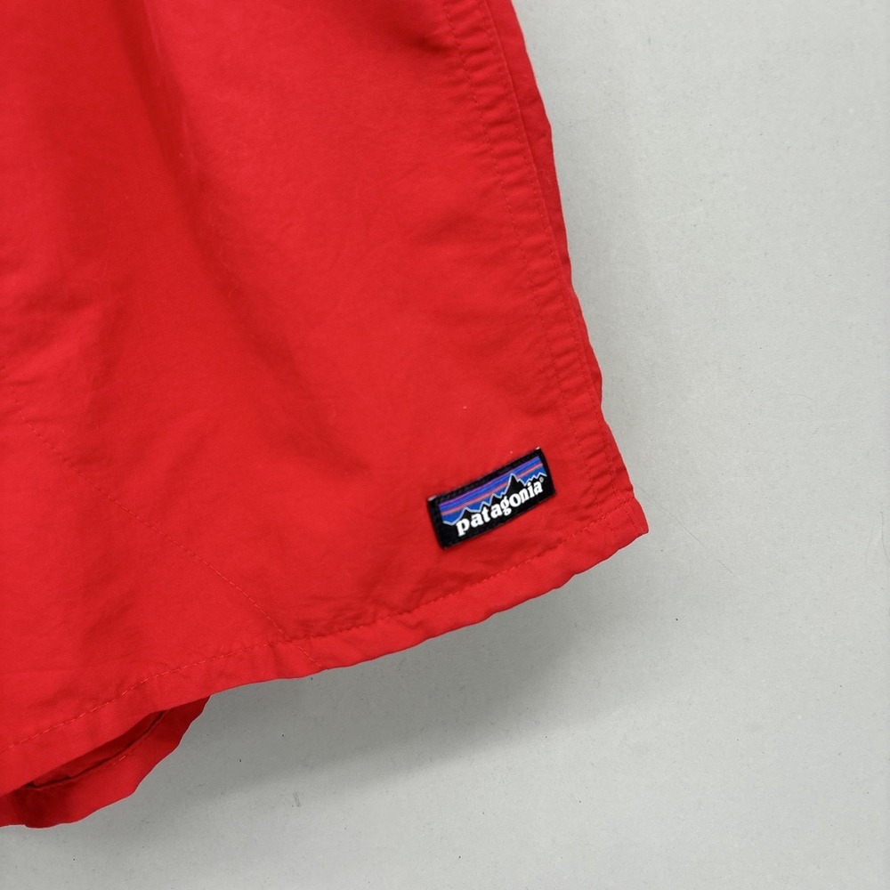 Patagonia Shorts Mens 2XL Red Baggies Swim Trunks Mesh‎ Lined Quick Dry Summer - Picture 2 of 11